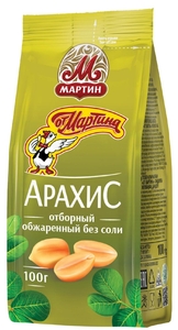 Арахис  От Мартина без соли 100 г