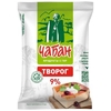 Творог чабан 9%  флоу-пак 180 гр.