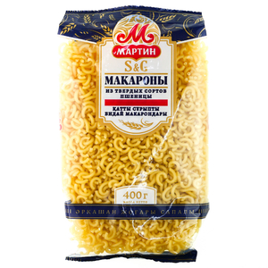 Макароны Мартин Рожки особые 400г