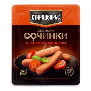 Сардельки  Стародворские  Сочники с  сыром  400г