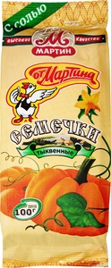 Семечки От Мартина тыквенные соль 100г