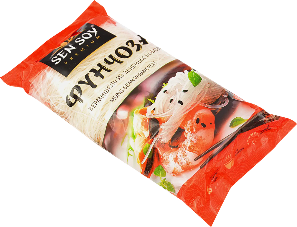 Сен Сой Лапша из зеленых бобов Фунчоза 200г