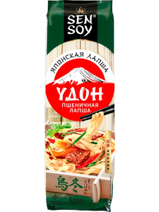 Сен Сой Лапша пшеничная Удон 300г