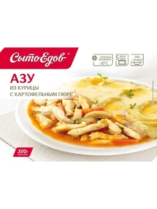 Сытоедов Азу из курицы с карт. пюре 300гр