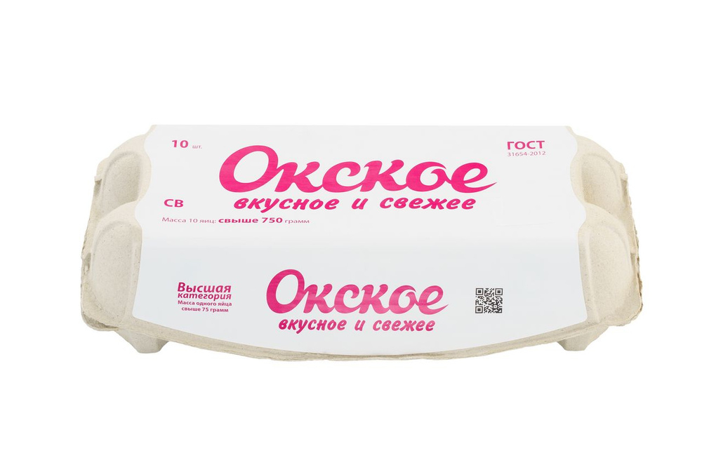Яйцо кур  Окское Столовое СВ 10шт